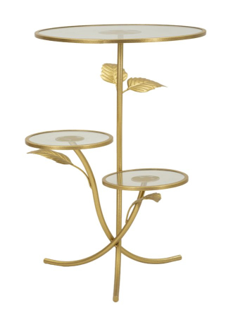 SALE % - Masa extensibila cu 3 niveluri, ø 54x47x69,5 cm