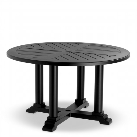 TERASA SI GRADINA - Masă exterior Bell Rive rotunda S neagra