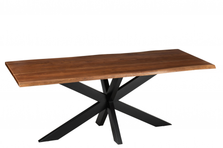 Mese dining - Masa Gerard, Lemn, Maro, 200x90x76 cm