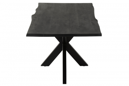 Masa Gerard, Lemn, Negru, 200x90x76 cm [1]