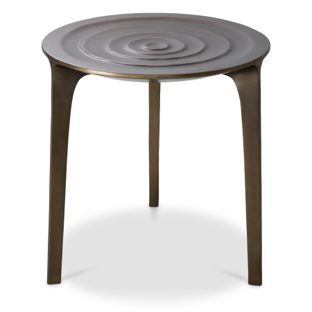 Masa laterala Granito cu finisaj bronz |Ø 52 | H. 52 cm  [2]