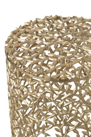 Masa laterala S/2 din aluminiu, auriu | L 38X l 38X H 50 cm [4]