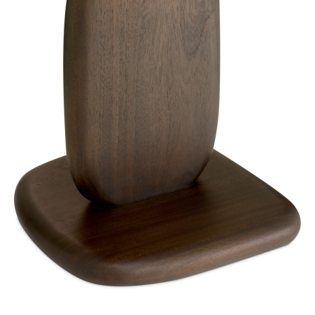 Masa laterala Windsor, lemn de mahon, finisaj cafea |L. 50 | W. 49.5 | H. 53 cm  [3]