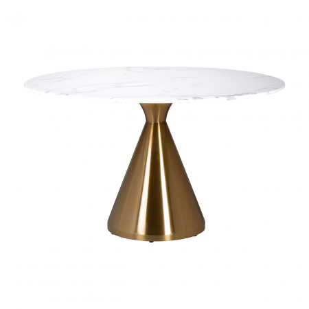 Masa Tenille inox/marmura artificiala 130x76  cm [1]