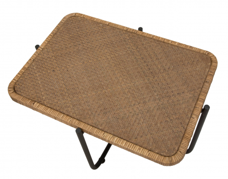 Masuta Cebu, Fier/Rattan, Multicolor, 46.5x75x55 cm [6]