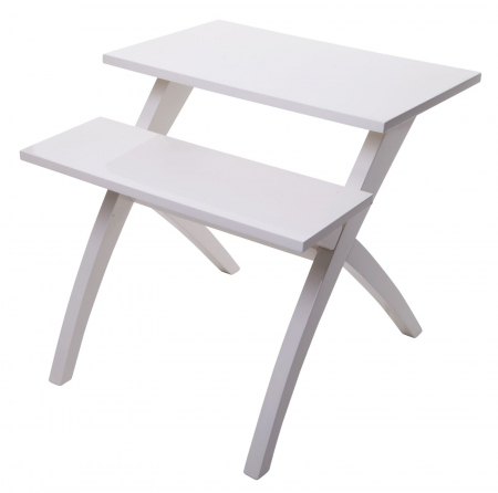 IN STOC - Masuta WHITE, MDF, Alb, 60X60X60 cm