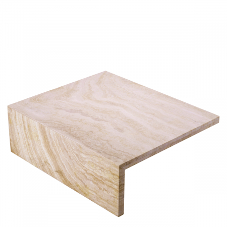 Măsuță de cafea, Amara Low travertin, Dims: L. 70 | W. 60 | H. 23.5  (CM) [4]