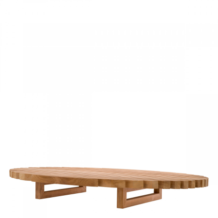 Măsuță de cafea, Anjuna teak natur de exterior , Dims: L. 170.5 | W. 99.5 | H. 21.5  (CM) [3]