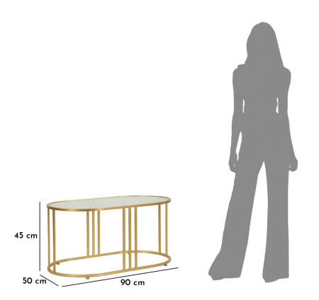 Masuta de cafea Antalia 90x50x45 cm [8]