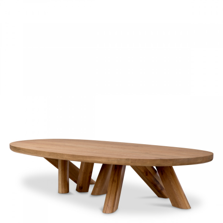 LIVING - Măsuță de cafea, Bayshore, din lemn de stejar , Dims: L. 170 | W. 85 | H. 35  (CM)