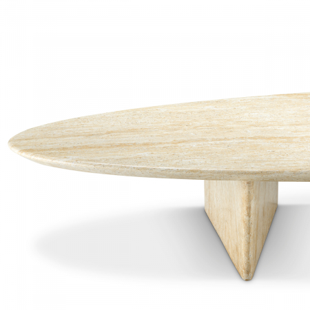 Masuta de cafea de exterior, Aurore travertin artificial, Dimensiuni: L. 240 | W. 80 | H. 28.5   [3]