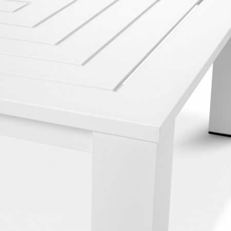 Masuta de cafea de exterior, Vistamar alb mat [5]
