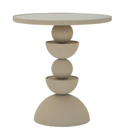 SALE % - Masuta de cafea Dune cu oglinda ø 40,5x42 cm