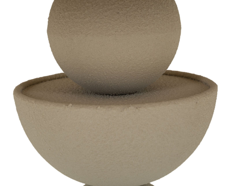 Masuta de cafea Dune cu oglinda ø 40,5x42 cm [4]