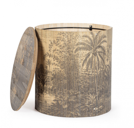 LIVING - Masuta de cafea, Fujiko, Bamboo, D40X40H