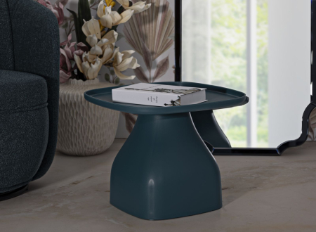 Masuta de cafea Gea albastra 48x48x38 cm [5]
