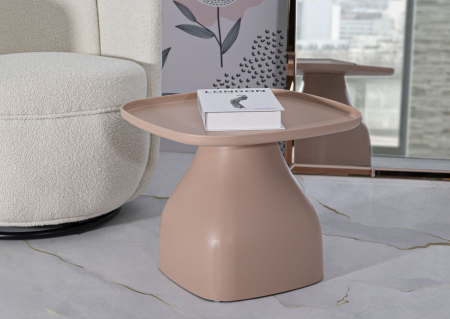 Masuta de cafea Gea roz 48x48x38 cm [5]
