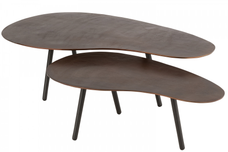 Masuta Drop, Metal, Maro, 120x56x36 cm [4]