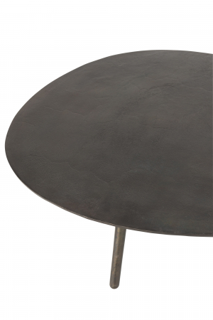 Masuta Drop, Metal, Negru, 120x76x36 cm [3]