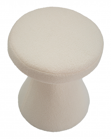 Masuta Ice, Lemn/ MDF/Fibre sintetice, Crem/ Auriu, 51x42x42 cm [3]