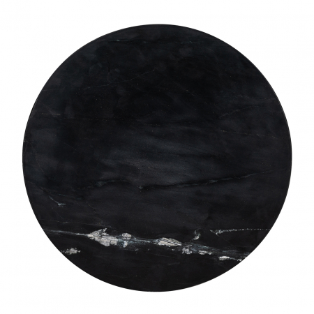 Masuta Ironville, MDF/Marmura/Fier, Auriu alama/Negru, 61x50 cm [3]