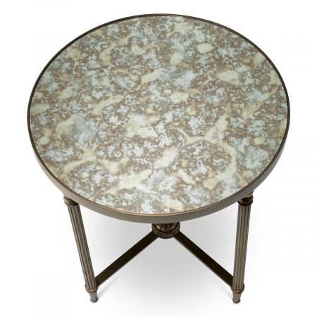 Măsuță laterală, Bowery, finisaj bronz, Dims: Ø 60.5 | H. 60  (CM) [3]