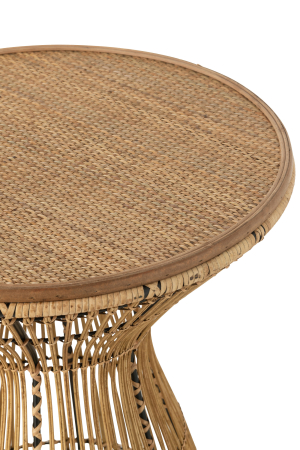 Masuta laterala, Fibre naturale, Natural, 57x57x61 [2]