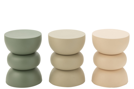 Masuta laterala/taburet, Lise, ivoire, 32x43.5 [5]