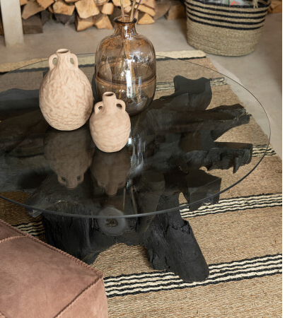 SALE % - Masuta, Lemn, Natural, 90x45