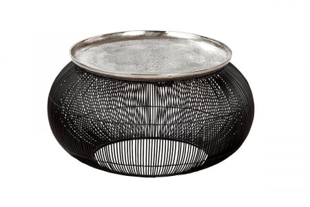 Masuta Puntual, Aluminiu, Argintiu/Negru, 27.5 x 51 cm [1]