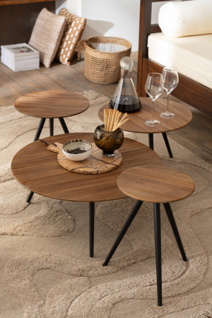 LIVING - Masuta, ROUND, SET4