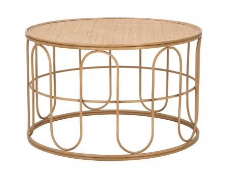 Masuta Samui, Fier/Rattan, Natural, 50x80x80 cm [5]