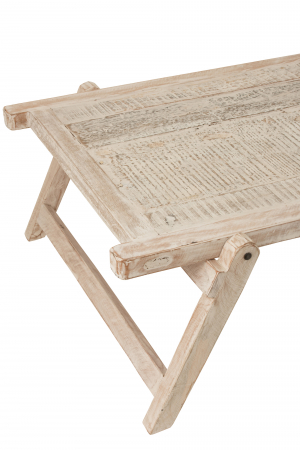 Masuta Wash, Lemn, Alb, 181x86x42 cm [4]