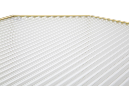 Masute de cafea din sticla, set 2, cm 50x46x100-40x37x80 [3]
