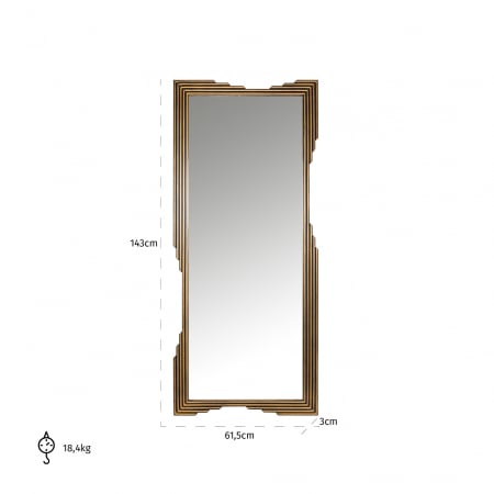 Oglinda Evy Carlos 143x61 cm [2]