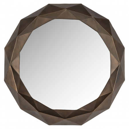 Oglinzi - Oglinda Jamel (Auriu), Dims: 82.0 x 82.0 x 7.0 cm
