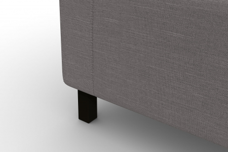 Modul de colt Tina, Gri, 88x82x88 cm [6]