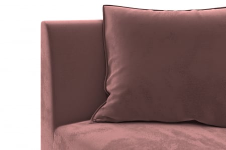 Modul de colt Tina, Roz, 88x82x88 cm [3]