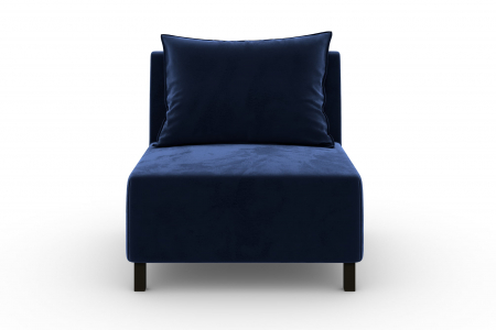 Modul de mijloc Tina, Albastru petrol, 105x82x88 cm [1]