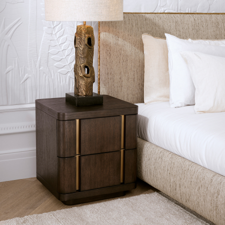 Noptiera Modesto S furnir stejar mocha |W. 50 | D. 46 | H. 55 cm  [1]