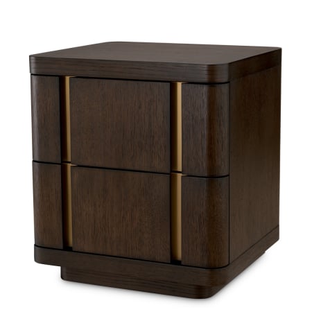 DORMITOR - Noptiera Modesto S furnir stejar mocha |W. 50 | D. 46 | H. 55 cm 