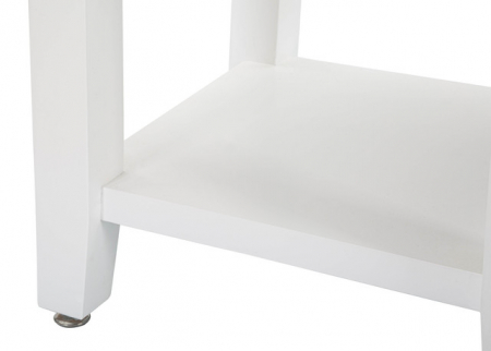 Noptiera Shine, Lemn/MDF/Metal, Alb, 54x45x40 cm [6]