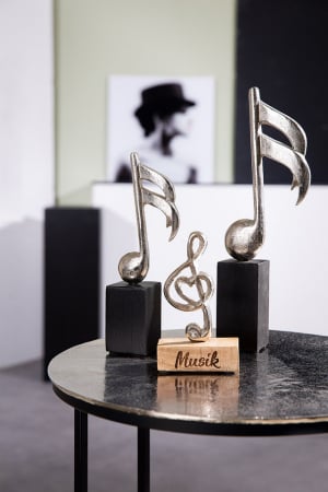 Accesorii - Nota muzicala de aluminiu pe bază