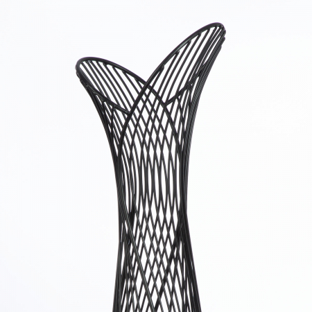 Obiect de decor, Conexiunea, Metal, negru, PU 1, L. 13 cm, L. 17 cm, H. 63 cm [2]