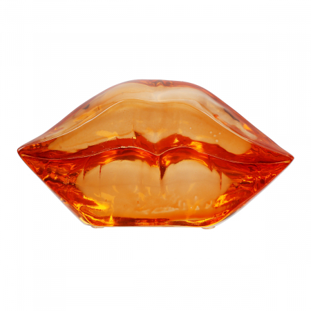 Obiect de decor, BUZE, Colorido, Acrilic, portocaliu, roz, PU 2, 2 buc. asortate, L. 6,5 cm, L. 17 cm, H. 9,5 cm [3]