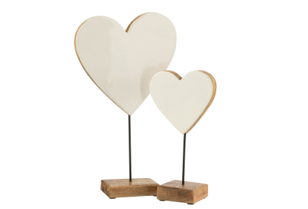 Obiect decorativ,HEART, MANGO [1]