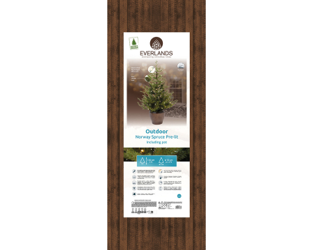 Obiect decorativ (LED), Brad de Craciun, Rasina, verde, PU 1, H 120 cm, A. 70 cm [3]
