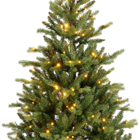 Obiect decorativ (LED), Brad de Craciun, Rasina, verde, PU 1, H 150 cm, A. 100 cm [3]
