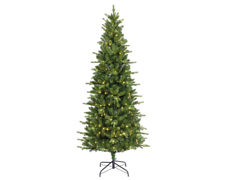 Obiect decorativ (LED), Brad de Craciun, Rasina, verde, PU 1, H 210 cm, A. 103 cm [6]