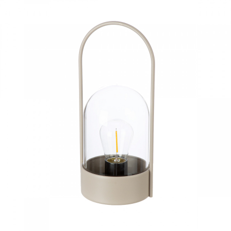Obiect decorativ (LED), Curve, Metal, maro, gri, PU 4, 2 buc. asortate, L. 9,5 cm, L. 10,5 cm, H. 23,5 cm [2]